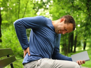 Education about lower back pain after an auto accident